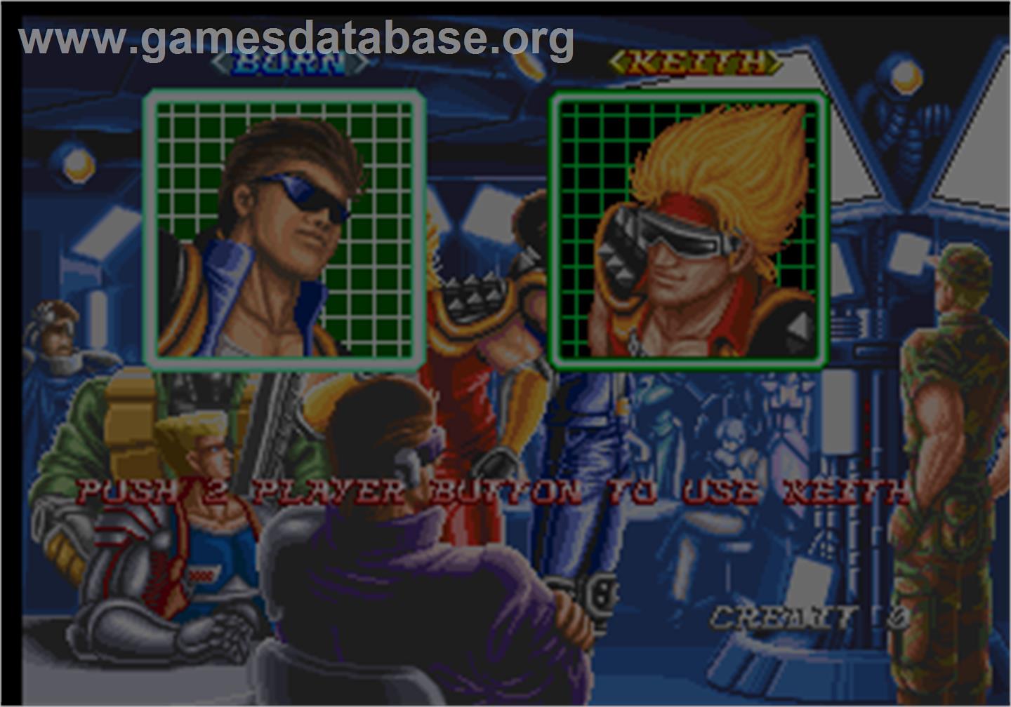 Riding Fight - Arcade - Artwork - Select Screen