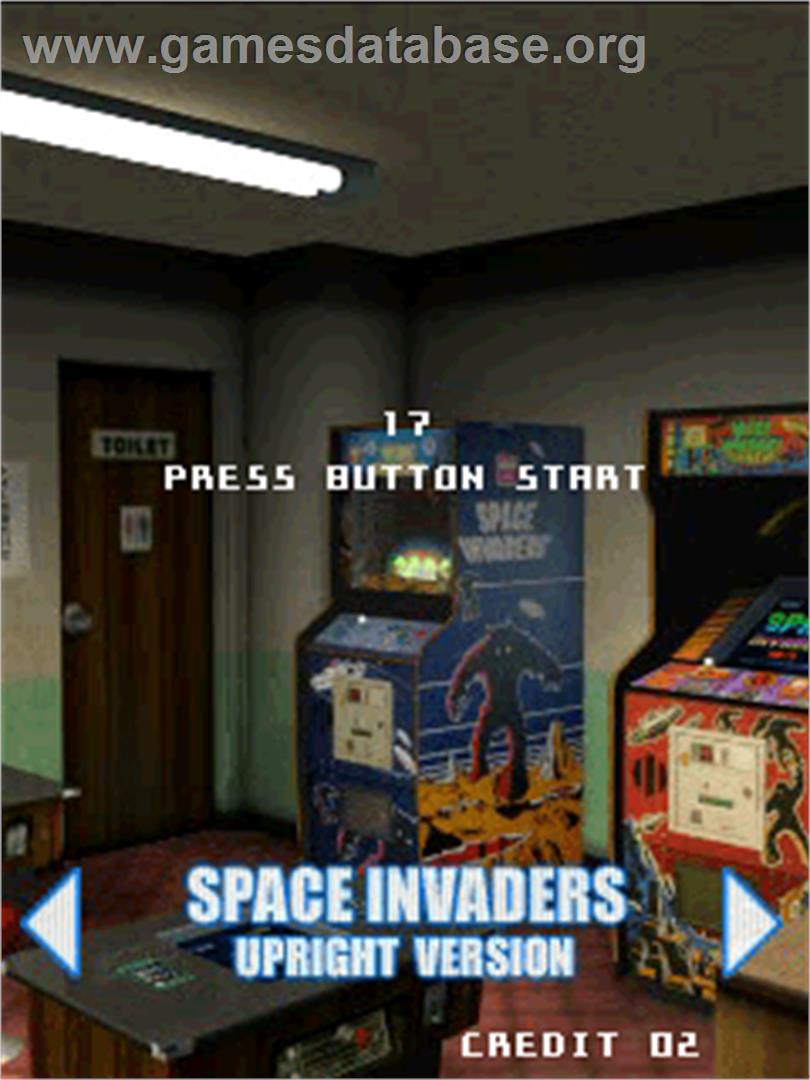Space Invaders Anniversary - Arcade - Artwork - Select Screen