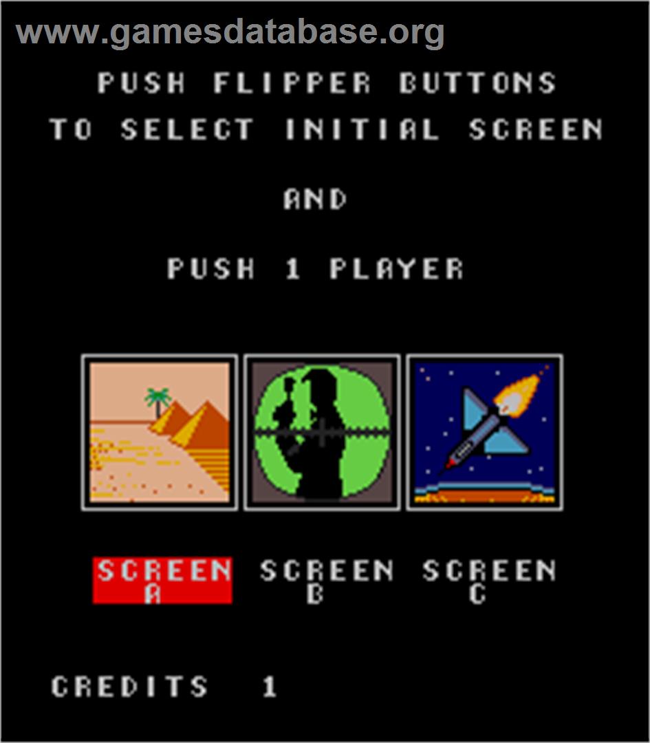 Speed Ball - Arcade - Artwork - Select Screen