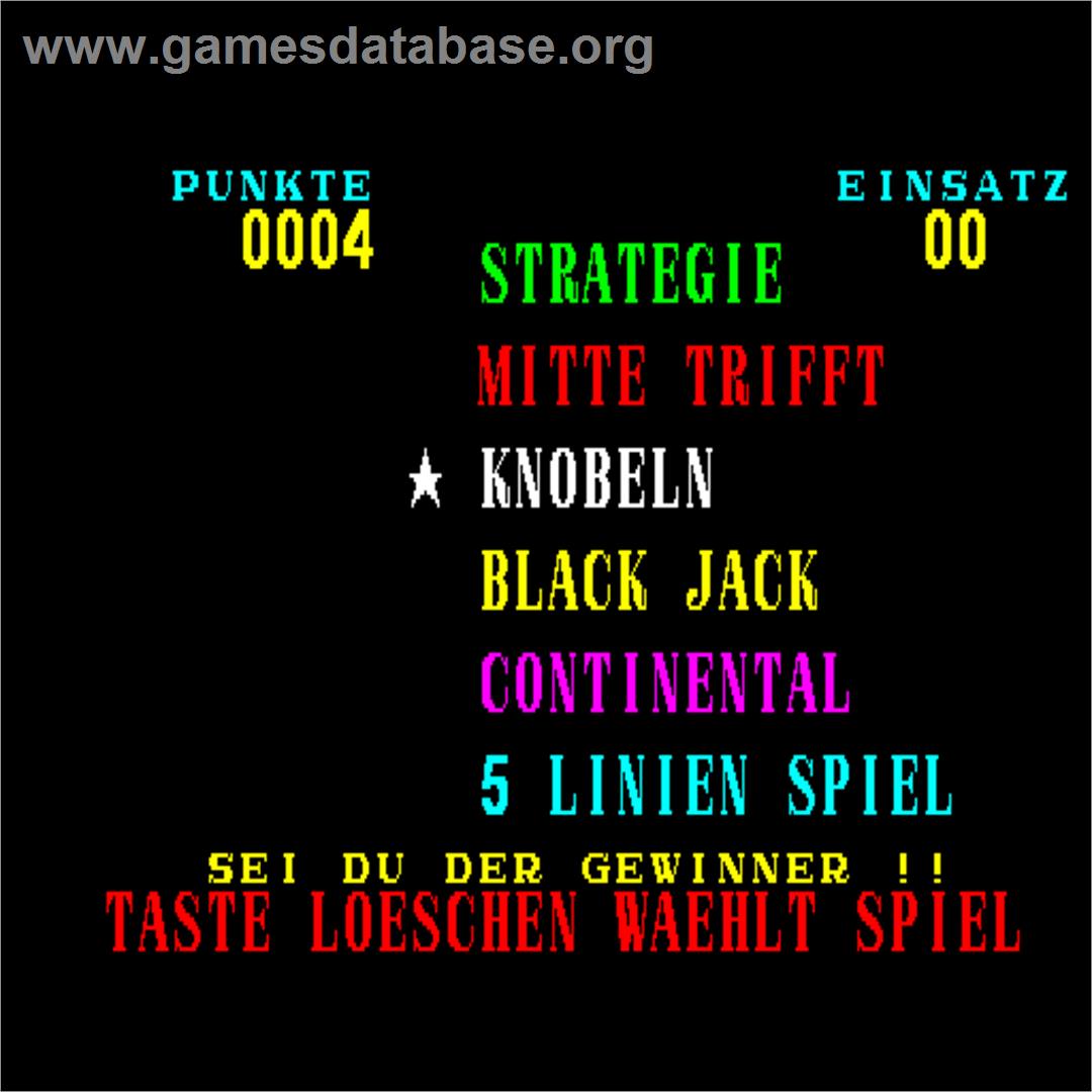 Spiel Bude - Arcade - Artwork - Select Screen