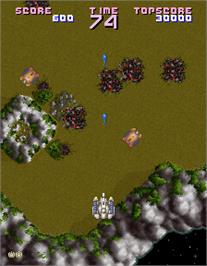 In game image of Assault on the Arcade.