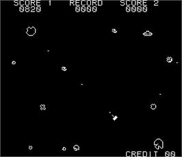 In game image of Astropal on the Arcade.
