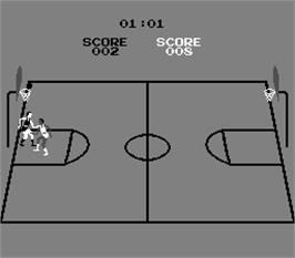 In game image of Basketball on the Arcade.
