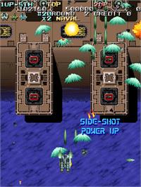 In game image of Battle Bakraid - Unlimited Version on the Arcade.