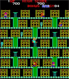 In game image of Boggy '84 on the Arcade.