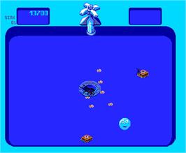 In game image of Bubbles on the Arcade.