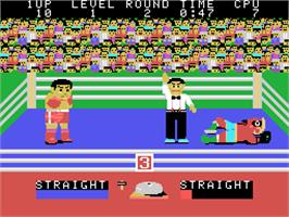 In game image of Champion Boxing on the Arcade.