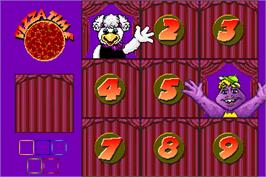 In game image of ChuckECheese's Match Game on the Arcade.