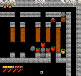 In game image of Dangerous Dungeons on the Arcade.