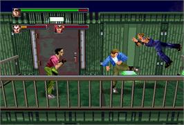 In game image of Die Hard Arcade on the Arcade.