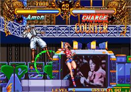 In game image of Double Dragon on the Arcade.