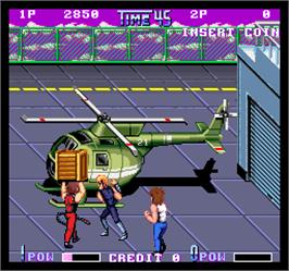 In game image of Double Dragon II - The Revenge on the Arcade.