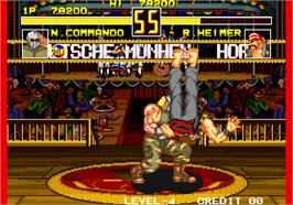 In game image of Fight Fever on the Arcade.