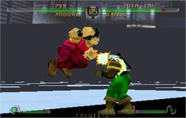 In game image of Final Fight Revenge on the Arcade.