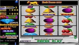 In game image of Fruit Bonus 2000 / New Cherry 2000 on the Arcade.