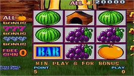 In game image of Fruit Bonus 2006 Special Edition on the Arcade.