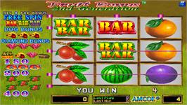 In game image of Fruit Bonus 2nd Generation on the Arcade.