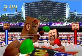 In game image of Funky Head Boxers on the Arcade.