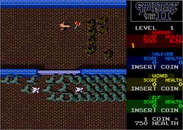 In game image of Gauntlet II on the Arcade.