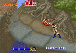 In game image of Golden Axe on the Arcade.