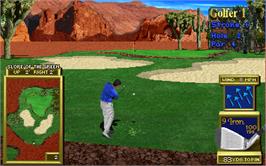 In game image of Golden Tee '97 Tournament on the Arcade.