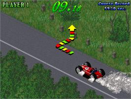 In game image of Great 1000 Miles Rally: Evolution Model!!! on the Arcade.