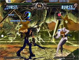 In game image of Guilty Gear XX #Reload on the Arcade.