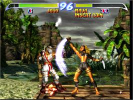 In game image of Killer Instinct 2 on the Arcade.