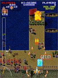 In game image of Kingdom Grandprix on the Arcade.