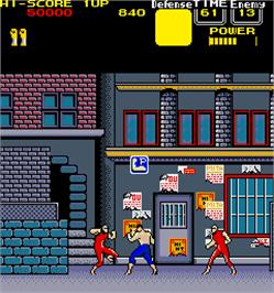 In game image of Knuckle Joe on the Arcade.