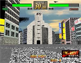 In game image of Last Bronx on the Arcade.