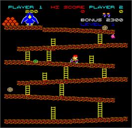 In game image of Logger on the Arcade.
