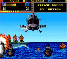In game image of Mechanized Attack on the Arcade.