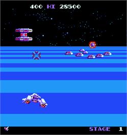 In game image of Mirax on the Arcade.