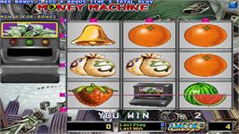 In game image of Money Machine on the Arcade.