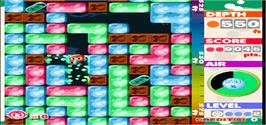 In game image of Mr. Driller on the Arcade.