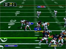 In game image of NFL Blitz on the Arcade.