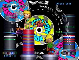 In game image of Paca Paca Passion on the Arcade.