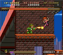 In game image of Phantasm on the Arcade.