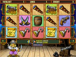 In game image of Pirate 2 on the Arcade.