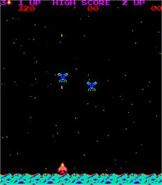 In game image of Pisces on the Arcade.