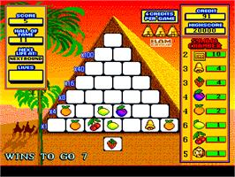 In game image of Pyramid on the Arcade.