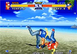 In game image of Real Bout Fatal Fury Special / Real Bout Garou Densetsu Special on the Arcade.