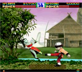 In game image of Reikai Doushi on the Arcade.