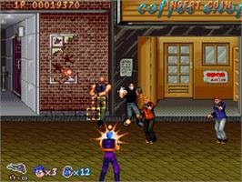 In game image of SWAT Police on the Arcade.