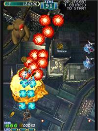 In game image of Shikigami no Shiro on the Arcade.