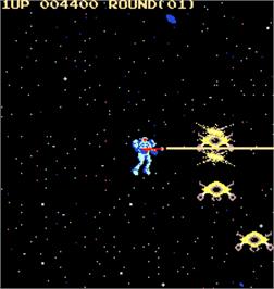 In game image of Sky Lancer on the Arcade.