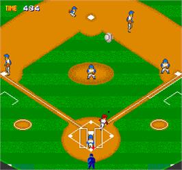 In game image of Stadium Hero on the Arcade.