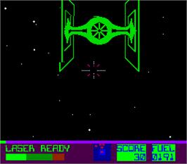 In game image of Star Fire on the Arcade.