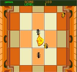 In game image of Stompin' on the Arcade.